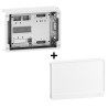 Schneider - Platine Avec Habillage pour Disjoncteur branchement et compteur + Porte - Réf. : R9H18416+R9H18421