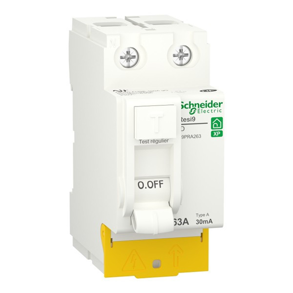 Schneider - RESI9 XP- Coffret 4Rx13M+ 3ID  63A AC+ 1ID 63A A+ Barette V+H - Réf.:R9H13404+R9PXVx3+R9PXH213x4+R9PRA263+R9PRC263x3