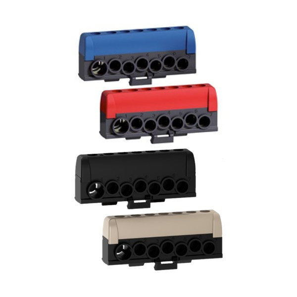 Schneider - Resi9 - Coffret 3 Rangées de 18 Modules + Borniers 3 Phases + 1 Neutre - Réf. : R9H18403+R9H13411P