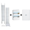 Legrand - Drivia - Kit GTL 13M Complet + Tableau 2 Rangées de 13 Modules + Porte - Réf. : 030037+401212+401332