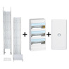 Legrand - Drivia - Kit GTL 13M Complet + Tableau 3 Rangées de 13 Modules + Porte - Réf. : 030037+401213+401333