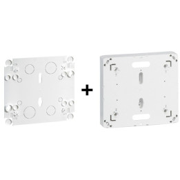 Legrand - Fond isolant + Platine disjoncteur seul - Réf. : 401191+401193