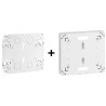 Legrand - Fond isolant + Platine disjoncteur seul - Réf. : 401191+401193
