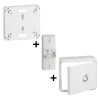 Legrand - Disjoncteur de branchement EDF 60A Sélectif + Platine + Habillage avec Porte - Réf. : 401006+401191+401185