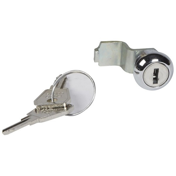 Legrand - Drivia - Porte Blanche + Serrure - 18 Modules - 4 Rangées - Ref. : 401234+401391