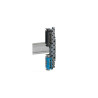 Legrand - Support Rail pour bornier + Bornier Ph 4 trous + Bornier Neutre 4 trous - Réf. : 004811+004840+004850