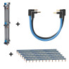 Legrand - Répartition verticale VX3 Drivia 3R + 6 Peignes 13M + Jeu de cordon VIS - Réf. : 405001+404926x6+404903