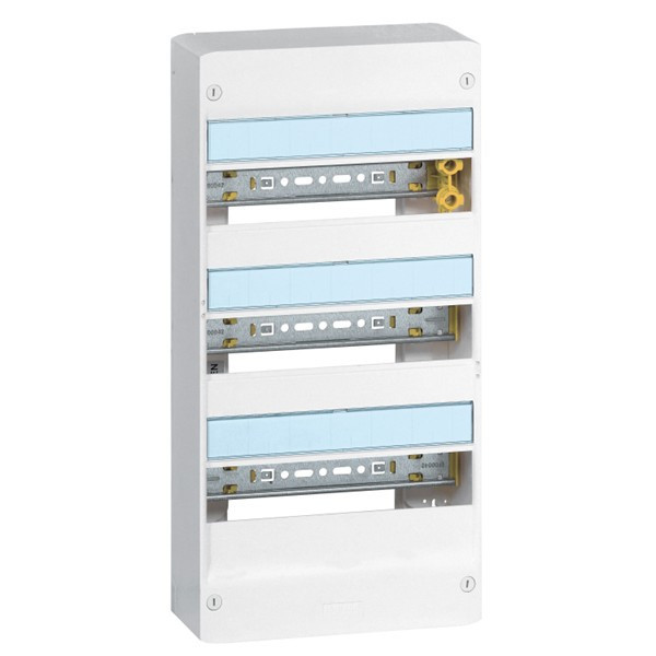 Legrand - DRIVIA - Coffret 3 rangées - 13 modules + Peigne V et H - Ref. : 401213+405001+404926x6.