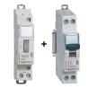 Legrand - Télérupteur CX3 - Unipolaire 16A - 230V + disjoncteur 10A DNX3 - Réf. : 412408+406773