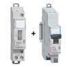 Legrand - Télérupteur CX3 - Unipolaire 16A - 230V + disjoncteur 10A DNX3 AUTO - Réf. : 412408+406782