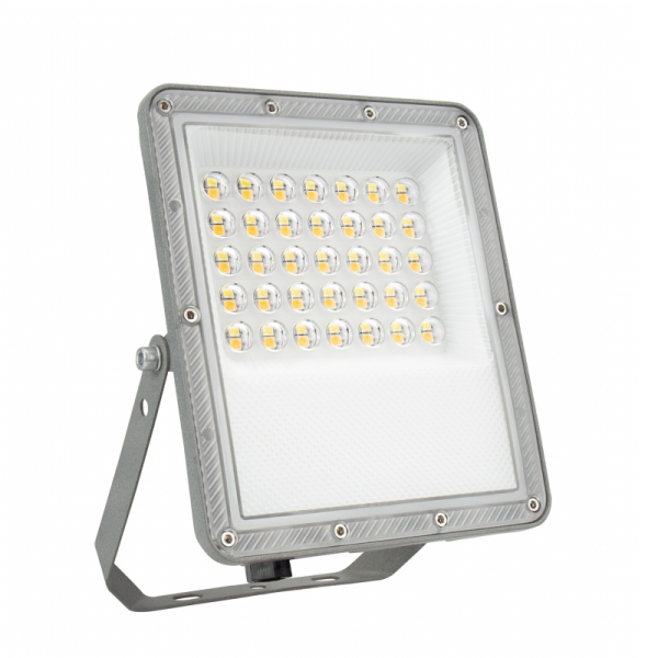 Spectrum - Noctis Max CCT - Projecteur LED  - Gris - 230V - 30W - 3000lm - 3 CCT -  IP65 - Réf : SLI029083CCT