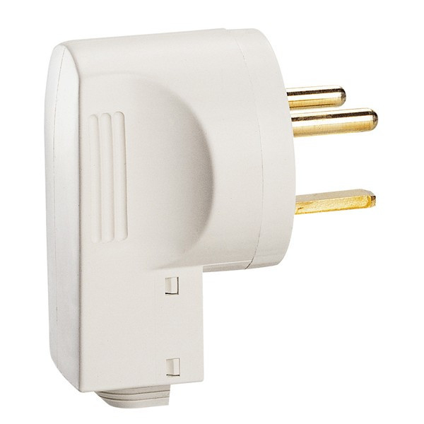 Legrand - Socle 32A - Plast - 2P+T - à VIS - éclips + Fiche 2P+T 32A - Réf. : 055812+055802