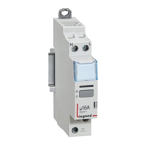 Legrand - Télérupteur CX3 silencieux unipolaire 16A - 230V + Disjoncteur 10A DNX3 AUTO - Réf. : 412400+406782