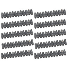 Legrand - Barrette de connexion Nylbloc - Bornier 12 pôles 6 mm2 à vis - Réf. : 034213x10