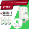 Schneider - Resi9 XE - LOT de 36 Disjoncteurs 10A / 16A / 20A + 1 Interrupteur différentiel OFFERT - Réf : PROMOINTERDIFF