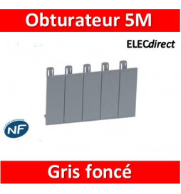 Legrand 001923 - Plexo Tableau Électrique Étanche 3x12 Modules Avec Embouts  À Perf. Directe - Ip65 - Ik09 - Gris