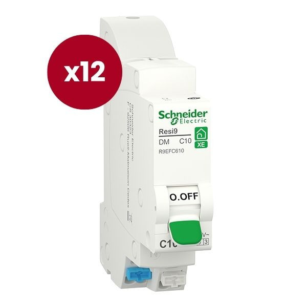 Schneider - Resi9 XE - LOT de 36 Disjoncteurs 10A / 16A / 20A + 1 Interrupteur différentiel OFFERT - Réf : PROMOINTERDIFF