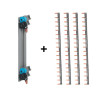 Legrand - Répartition verticale VX 3 optimisée Drivia 2R + peigne d'alimentation 18M - Réf. : 405000+404928x4