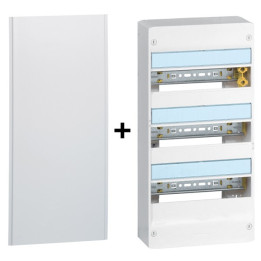 Legrand - Coffret 3x13 + Plaque de fond - Ref. : 401353+401213