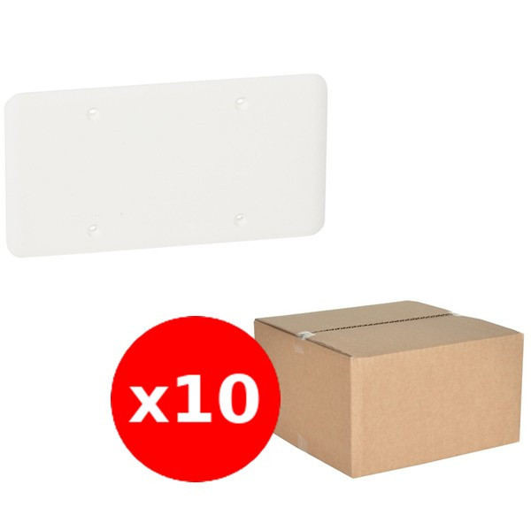 Legrand Batibox - Couvercle universel 155 x 85 - pour boîte 2 postes - Réf. : 080182x10