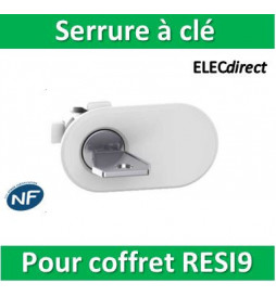 Schneider - Serrure à clé pour coffret RESI9 - R9H13388