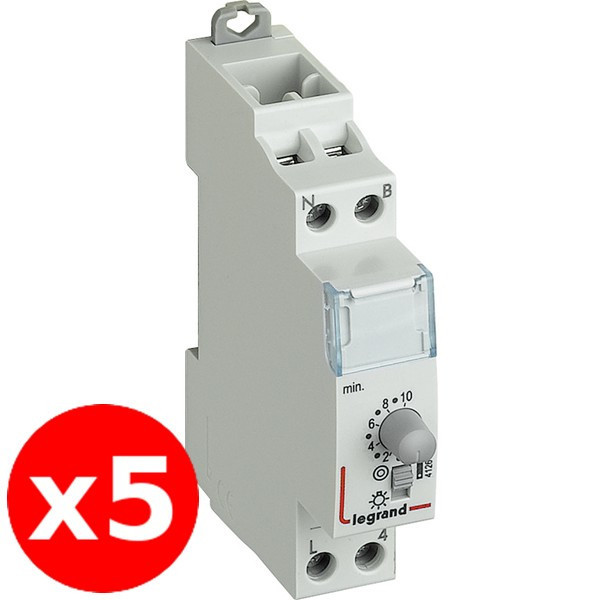 Legrand - Minuterie électronique 16A - 230V : Réf - Réf. : 412602x5