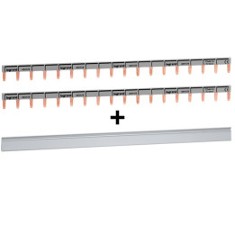 Legrand - Peignes HX3 Phase + Neutre 18M + Cache dents Legrand - Réf. : 404928x2+404988