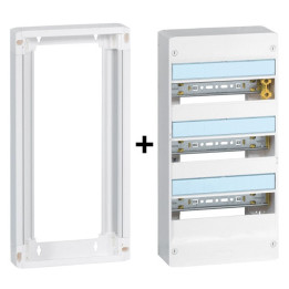 Legrand - Drivia - Coffret 3x13 + Rehausse - Ref. : 401213+401373