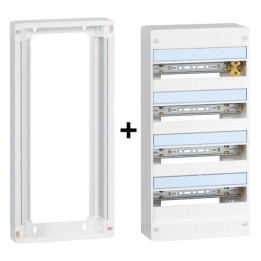 Legrand - Drivia - Coffret 4x13 + Rehausse - Ref. : 401214+401374