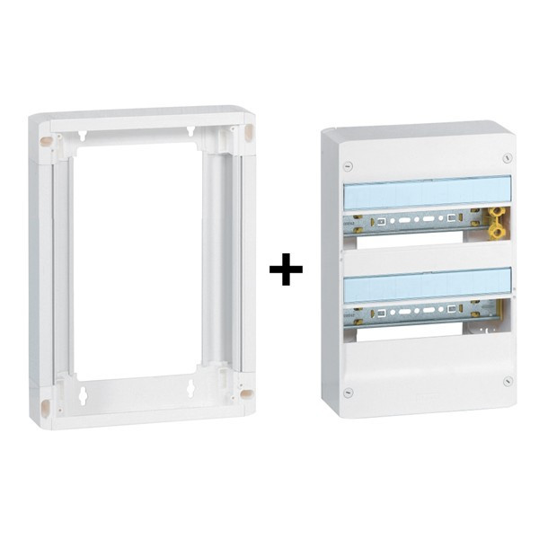 Legrand - Drivia - Coffret 2x13 + Rehausse - Ref. : 401212 + 401372