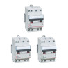 Legrand - LOT de 3 Disjoncteurs 32A - 4 Pôles - DX3 - 3 Modules - 6kA - Courbe C - Réf. : 406913x3