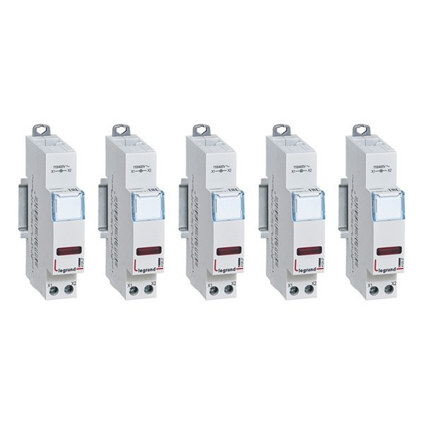 Legrand - Voyant rouge 250V - LED - Ref. : 412927x5