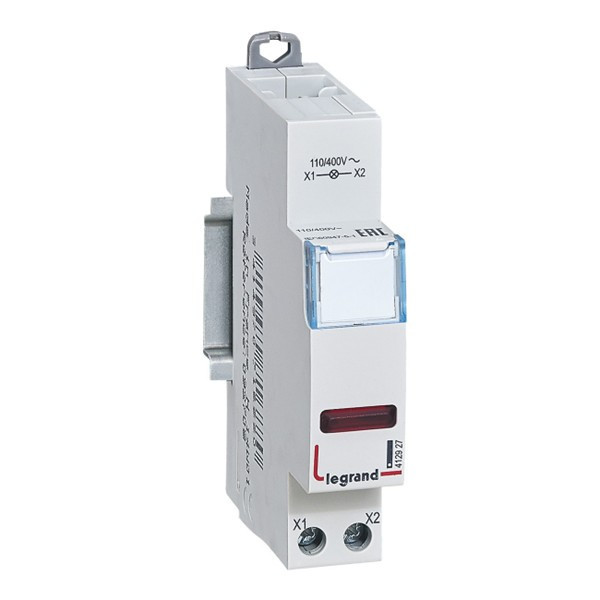 Legrand - Voyant rouge 250V - LED - Ref. : 412927x5