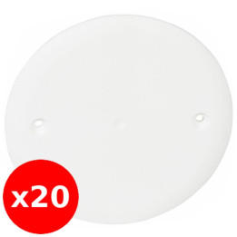 Legrand - Batibox - Couvercle universel D85mm - pour boîte 1 poste - Réf. :  080180x20