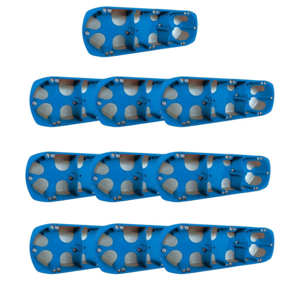 SIB - Boîte triple BBC entraxe 71 mm - Prof. 50mm - Réf. : 33972x10