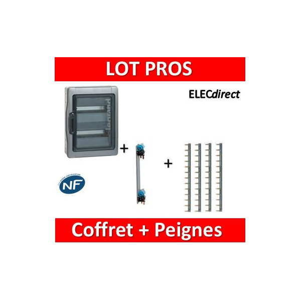 Peigne d'alimentation - Legrand - Ph+N - 13 Modules