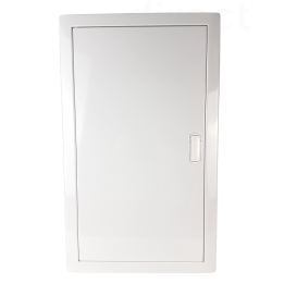 Legrand - Coffret encastré 3 Rangées 12+2 Modules avec porte métal extra plate - Réf : 001533