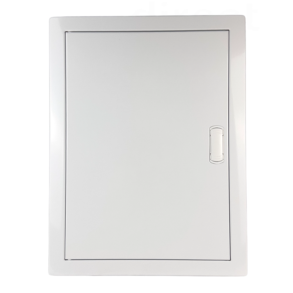 Legrand - Coffret encastré 2 Rangées 12+2 modules avec porte métal extra plate - Réf : 001532