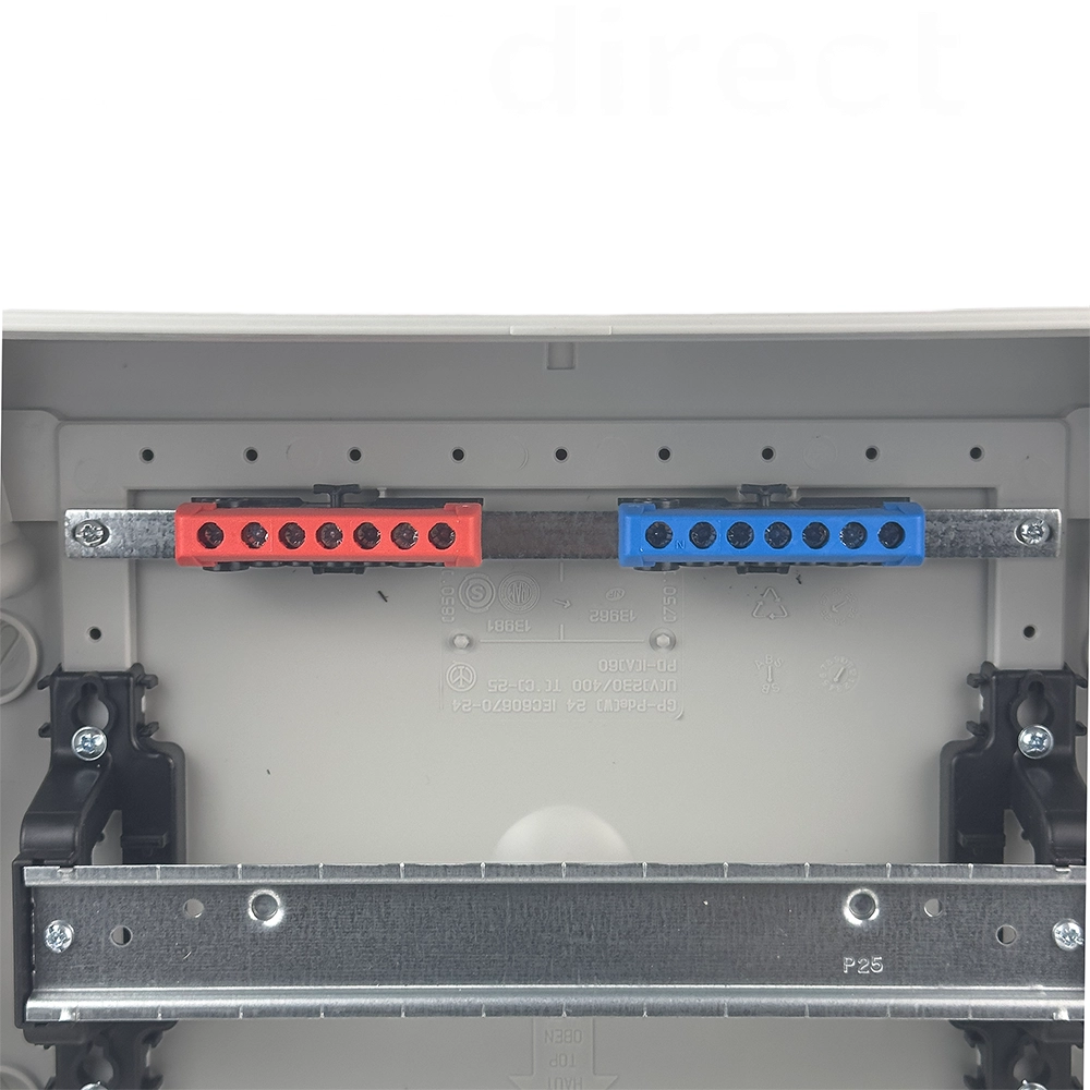 Schneider - Mureva - Support borniers 12 modules - Réf : 13599