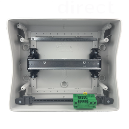Schneider - Mureva - Support borniers 12 modules - Réf : 13599