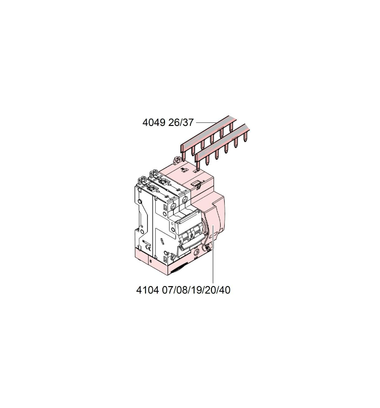 Bloc Différentiel Schneider VIGI C60 3P 40A 30mA AC - 26540, Sécurité électrique