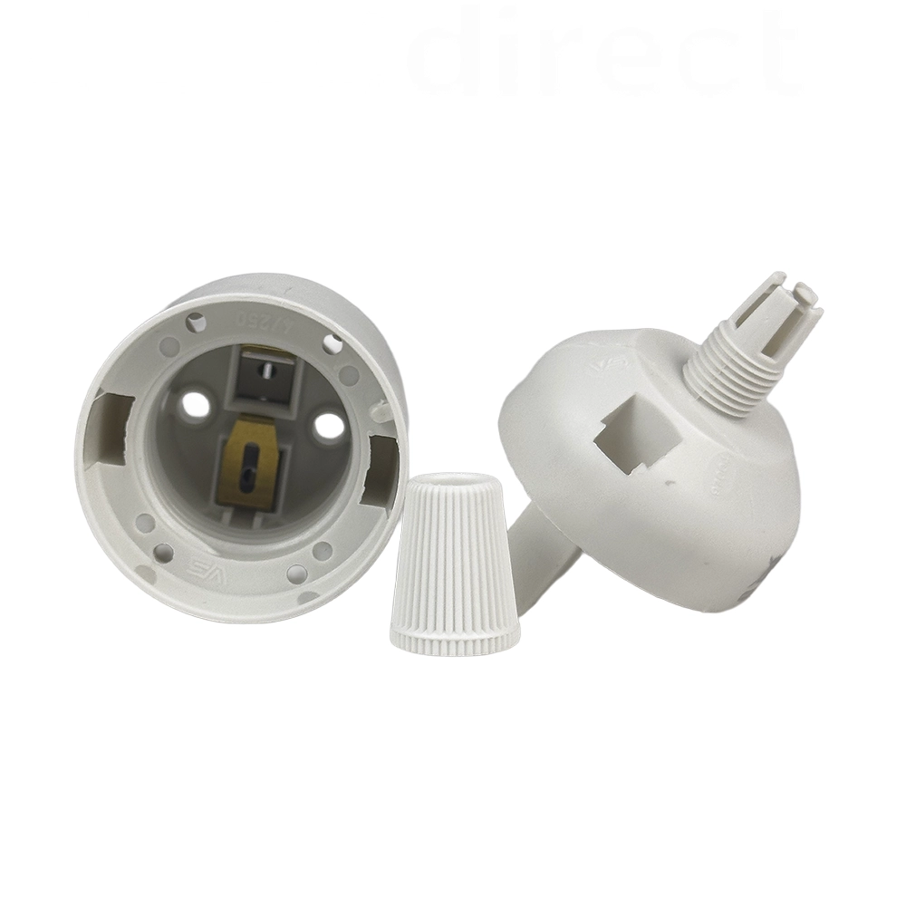 Legrand - Douille bout de câble E27 sans bague avec serre câble - 4A 100W - Réf : 060131