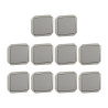 Legrand - Plexo L - LOT de 10 interrupteurs ou Va-et-Vient - 10A - 250V - Composable - Gris - Ref. : 069511Lx10