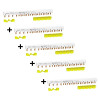 Schneider - Resi9 XP - LOT de 5 peigne monobloc - 3p+n - 63a - 13 modules - cache dents 5m - Réf. :  R9PXH413x5