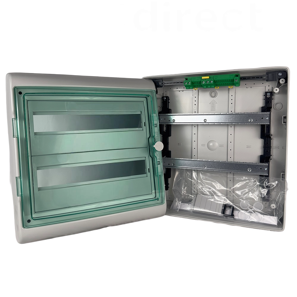 Schneider - Mureva - Coffret étanche - 2 Rangées 18 Modules - IP65/IK09 - Réf : 13965M
