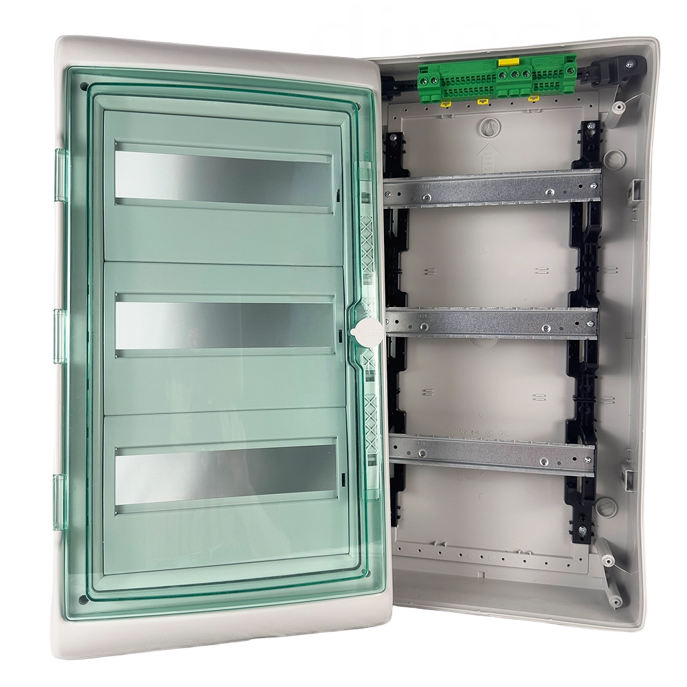Schneider - Mureva - Coffret étanche - 3 Rangées 12 Modules - IP65/IK09 - Réf : 13966M