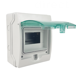 Schneider - Mureva - Mini coffret étanche - 6 Modules - IP65/IK09 - Réf : 13958M