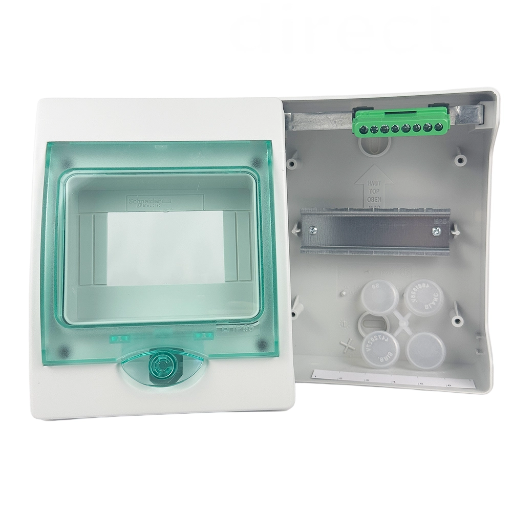 Schneider - Mureva - Mini coffret étanche - 6 Modules - IP65/IK09 - Réf : 13958M