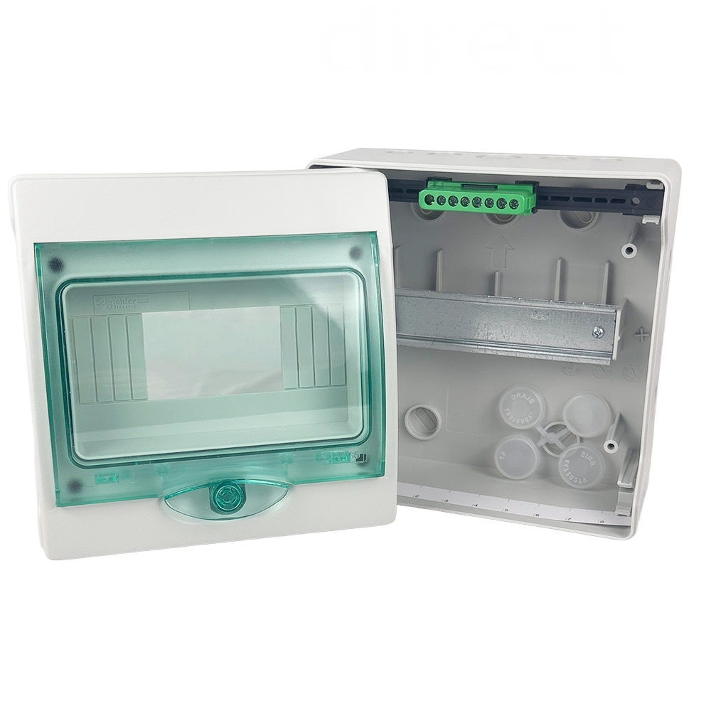 Schneider - Mureva - Mini coffret étanche - 8 Modules - IP65/IK09 - Réf : 13959M