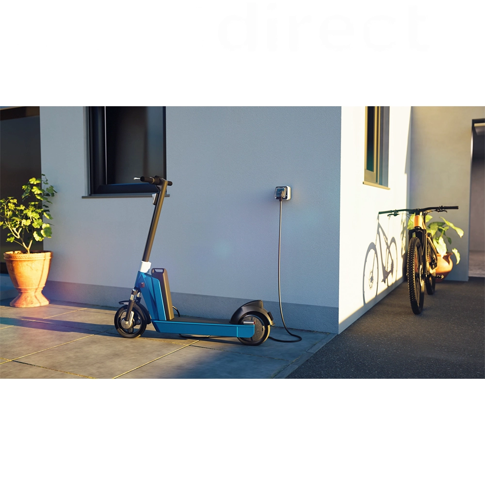 Hager - Prise Witty 2P+T - IP55 - M2+ - saillie - 3,7 kW - Pour recharge véhicule électrique - Réf : XEV080